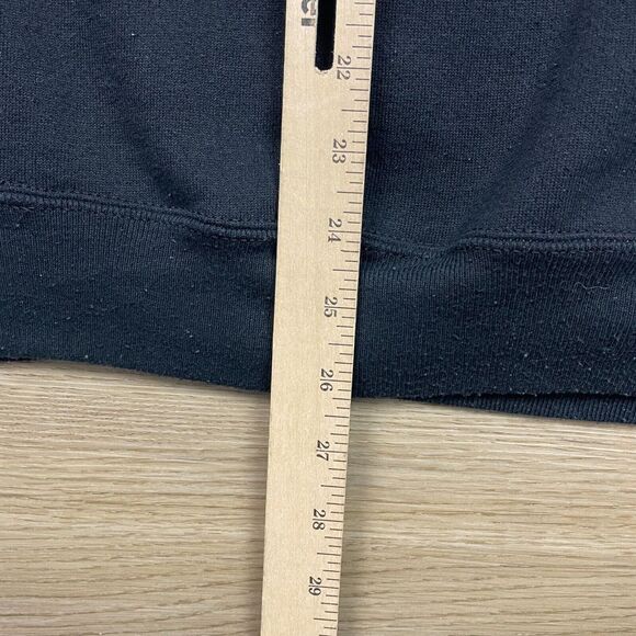 Vintage Miami Dolphins Sweatshirt Mens Large Black Logo 7 NFL Football 1992 - Picture 9 of 10